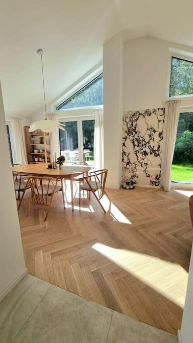 Haus Am Waldrand Und In Seenaehe Lehnin Esterno foto